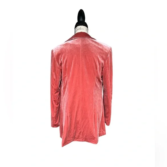 BiBi Velvet Peak Lapel Single Blazer - Picture 4 of 5